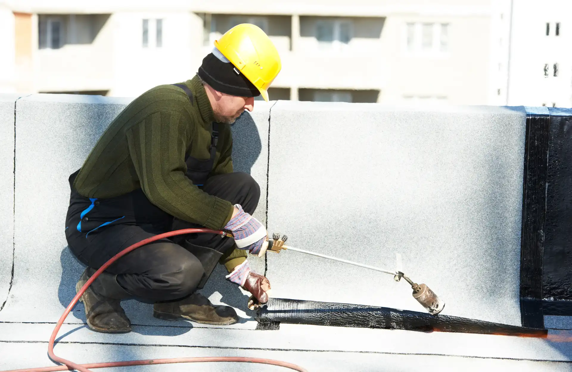 Types of Flat Roof Coating