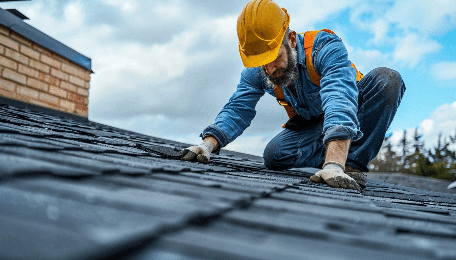 Wind-Damaged Shingles